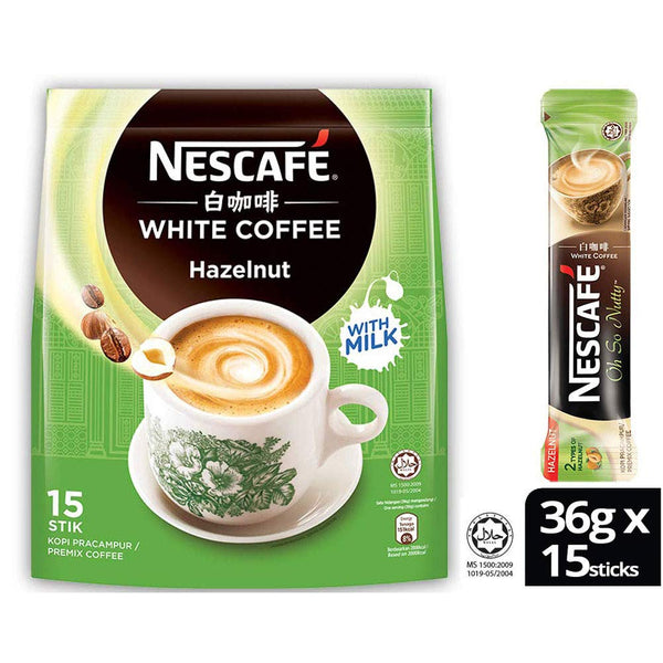 雀巢 咖啡 NESCAFE HAZELNUT 15条 马来西亚产