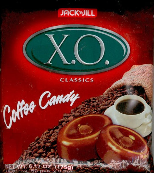 X.O COFFEE CANDY 咖啡糖6.17 OZ