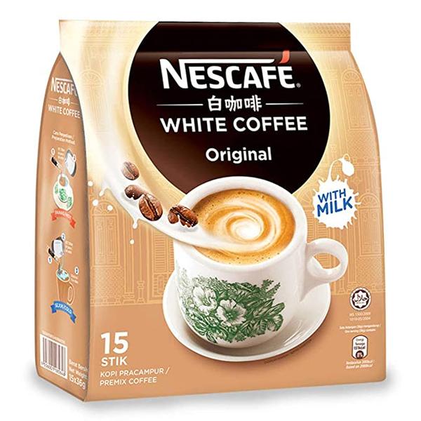 雀巢NESCAFE WHITE COFFEE 原味 马来西亚产15条