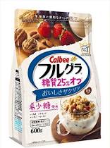 CALBEE 早餐 减糖 LESS SUGAR FRUIT& GRANOLA 482G